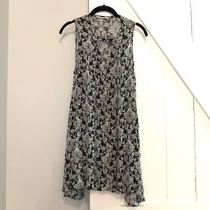 Black and white floral dress from American Threads